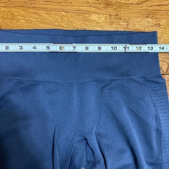 Zyia Activewear New/other Leggings Gray Seamless Perforated Womens Size Medium - Picture 6 of 11